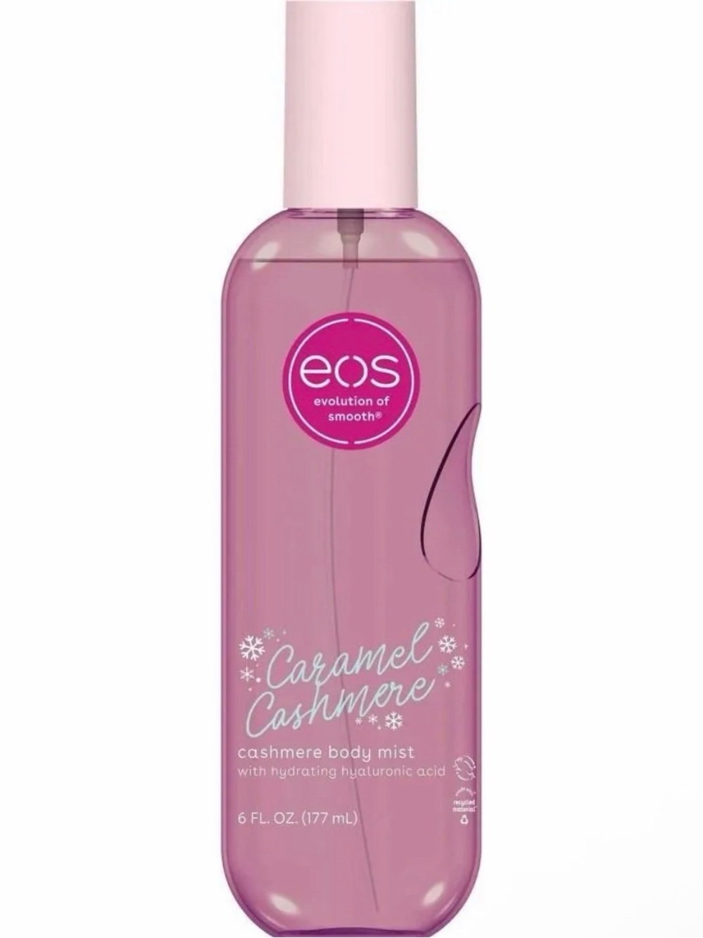 eos Caramel Cashmere Body Mist - Light Pink